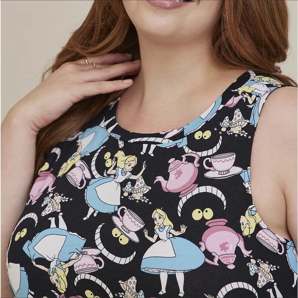 COPY - NWT DISNEY ALICE AND WONDERLAND TANK TOP - Picture 3 of 7